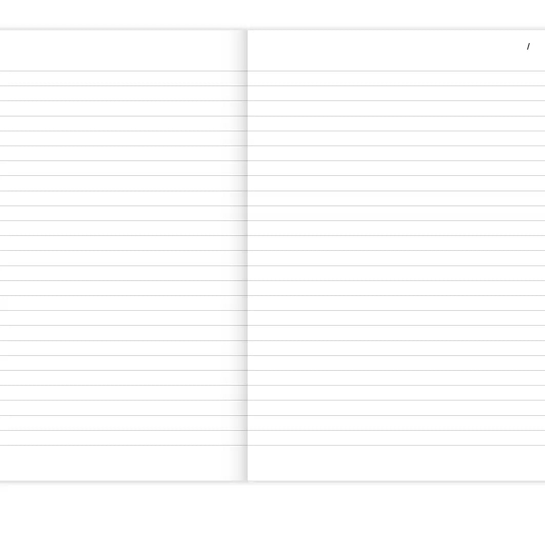 Notizbuch - liniert