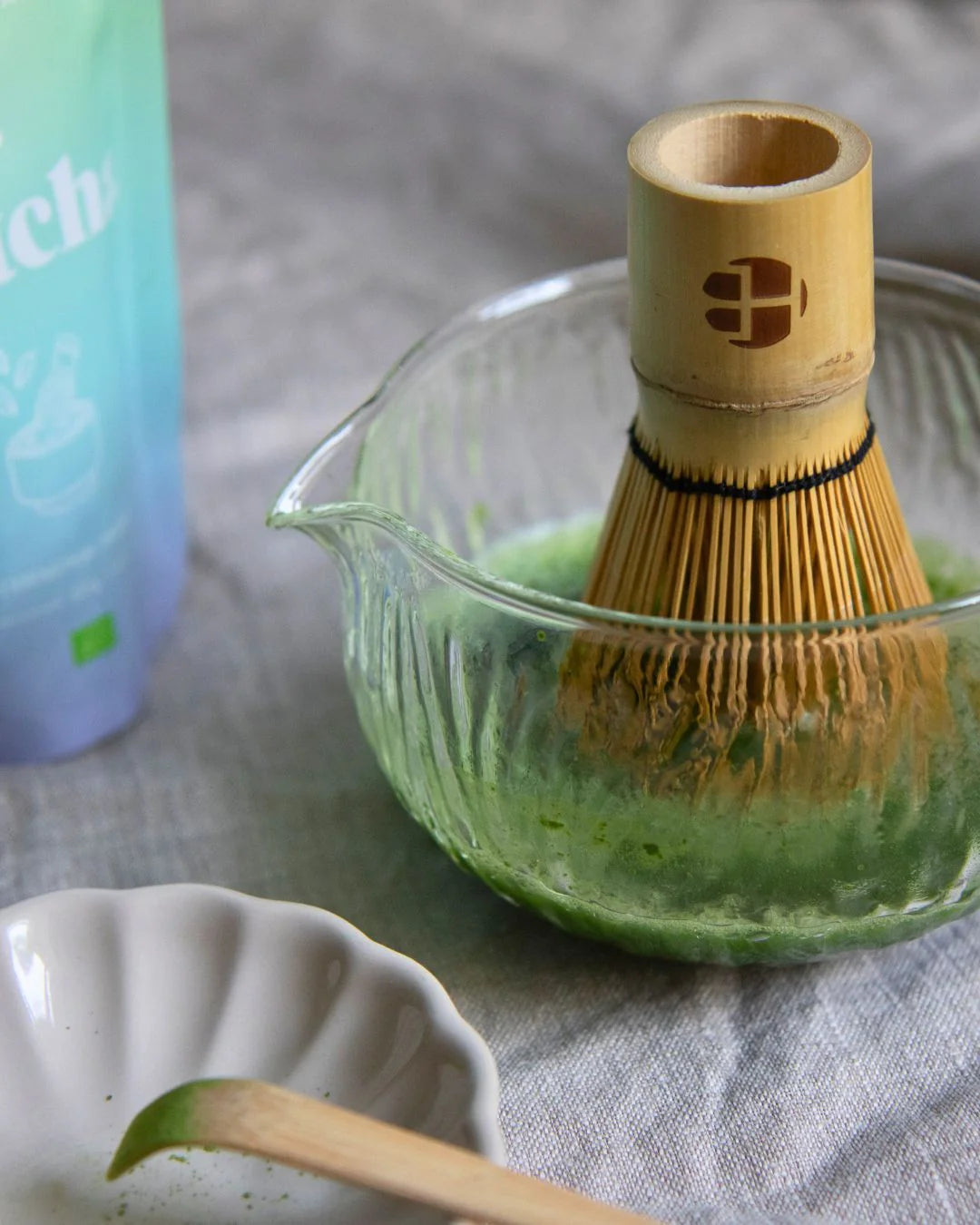 Matcha Mixing Bowl aus Glas
