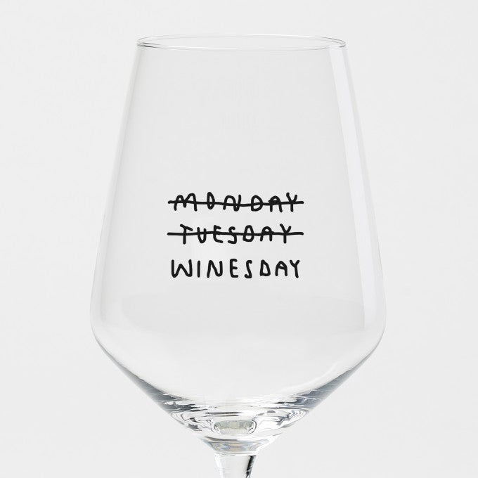 Statement Designer Weinglas - diverse Designs