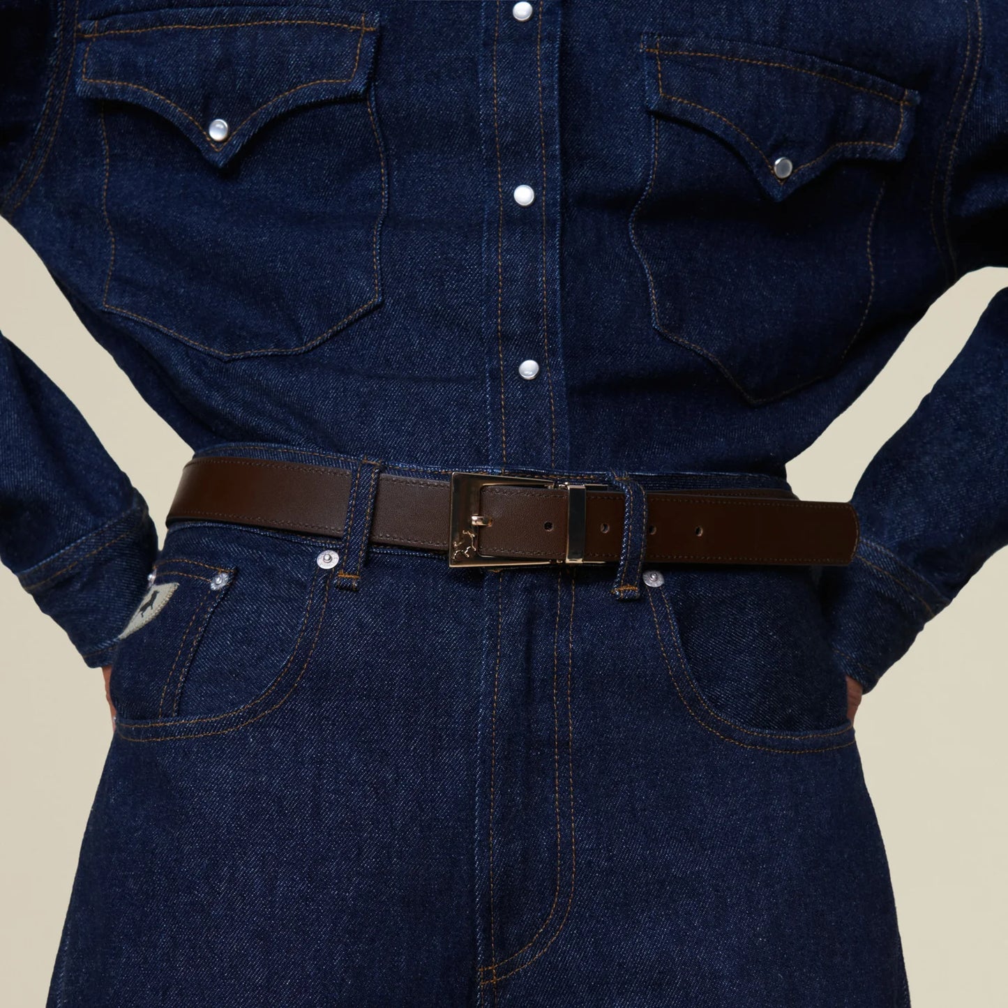 Ember Leather Belt